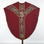 Red chasuble